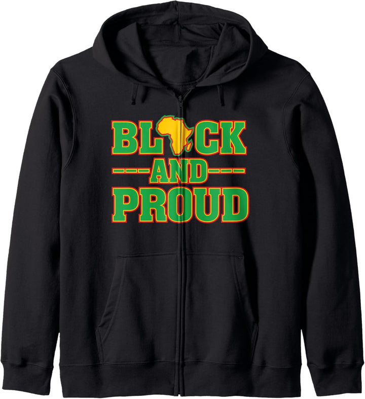 Black and Proud - History Month - Africa African American Kapuzenjacke