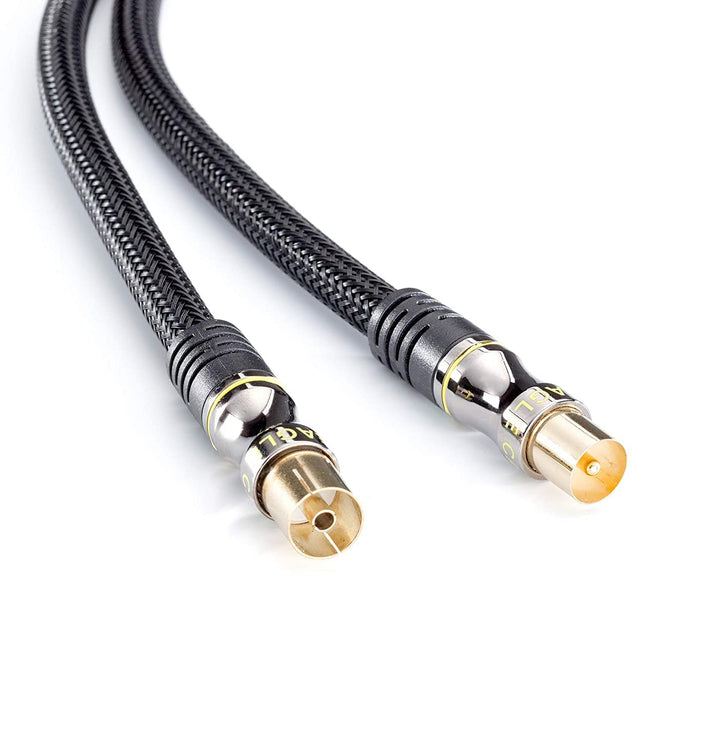 Eagle Cable by INAKUSTIK – 10038016 – Deluxe Koax-Antennenkabel (m -> w) | für hochauflösende HDTV-F