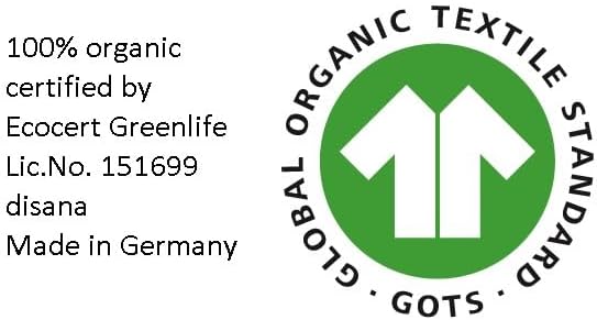 Disana Melange-Pullover, 100% Bio-Merinowolle GOTS, IVN Best | mit Knopfverschluss am Kragen | Baby