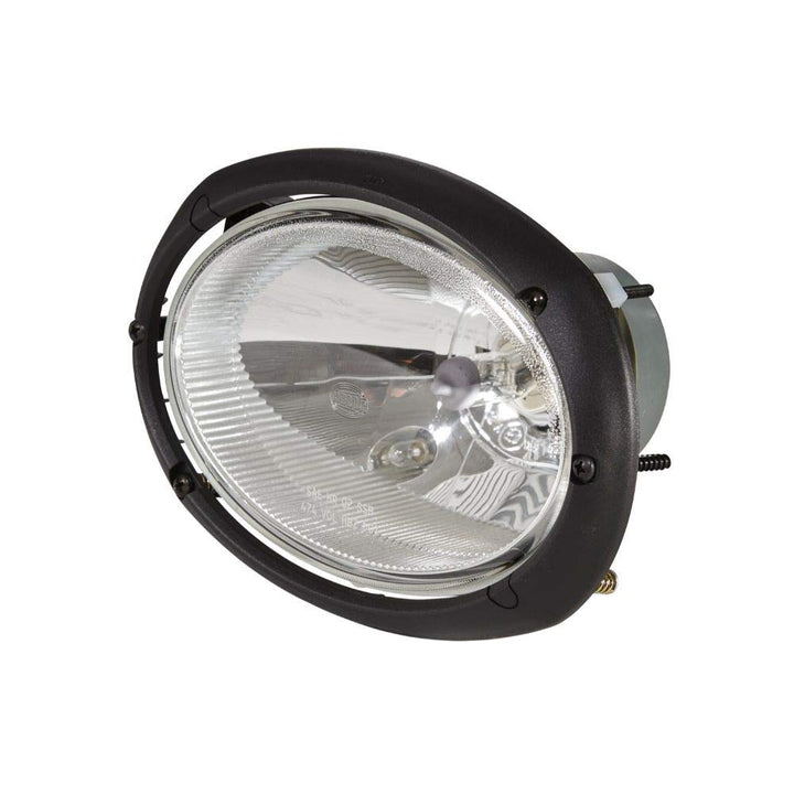 HELLA - Halogen-Hauptscheinwerfer - Oval 120 - 12V - oval - Referenzzahl: 12.5 - Einbau - glasklare