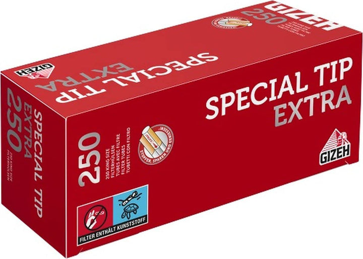4X Karton 250er, 1000 Filterh?lsen Special Tip Extra von Gizeh