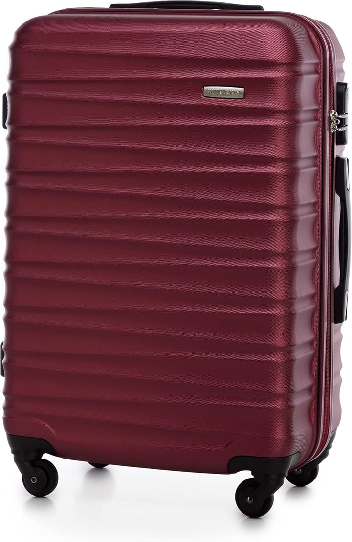 WITTCHEN Reisekoffer 3er Koffer-Set Rollkoffer Trolley Handgepäck Reisekofferset Gepäckset Hartschal