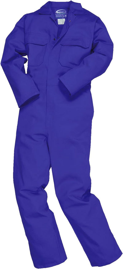 Portwest Bizweld Flammenhemmender Overall, Navy, Large Reg Leg, Large Reg Leg