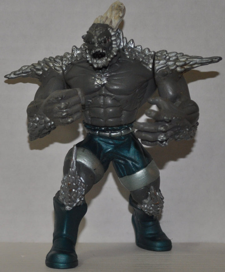 JLA DC SUPER HEROES - STEEL - Action Figur - lila Karte