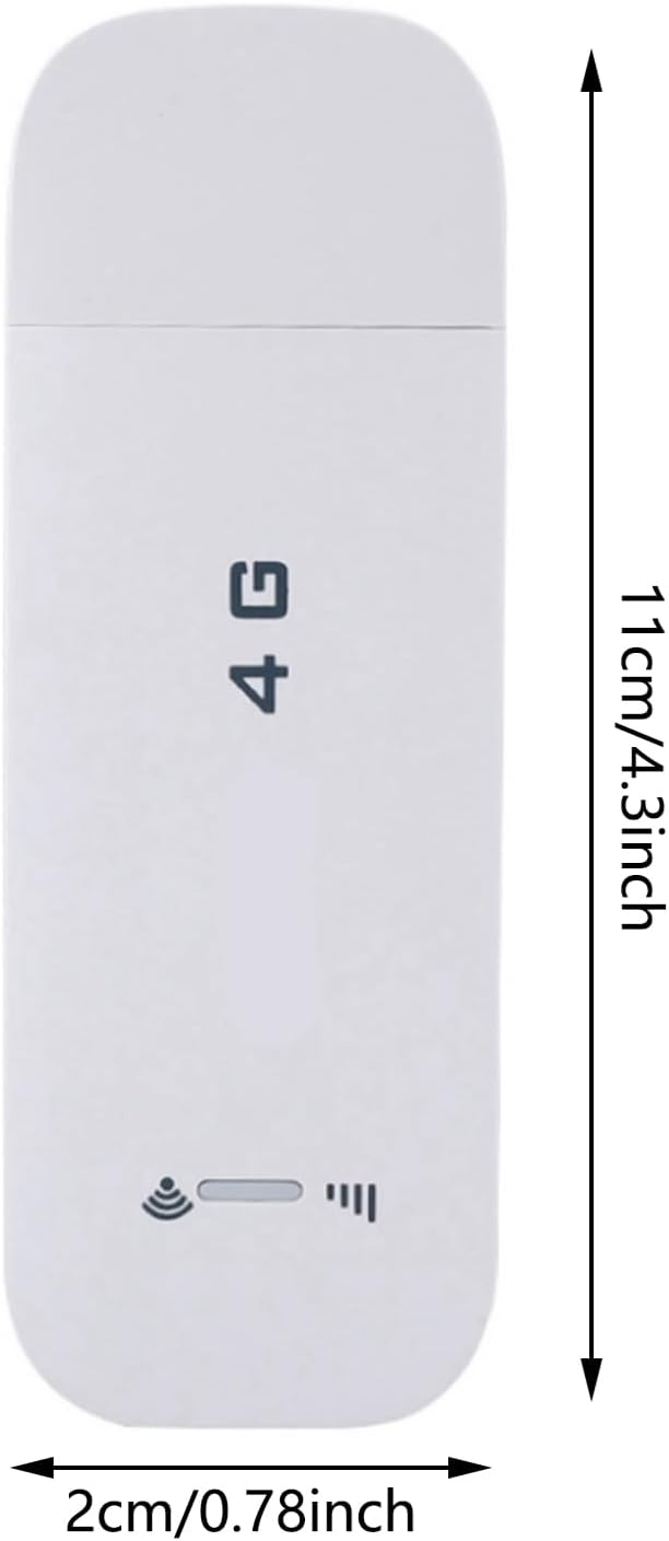Dpofirs LTE Stick LTE 4G Dongle, 150Mbps USB WiFi Hotspot USB Netzwerk Adapte 4G LTE Surfstick USB-M