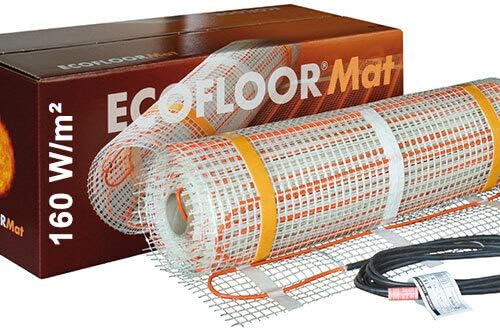 1000 Watt PREMIUM Fussbodenheizung elektrisch Fliese Bad Heizmatte Thermostat 5 m²
