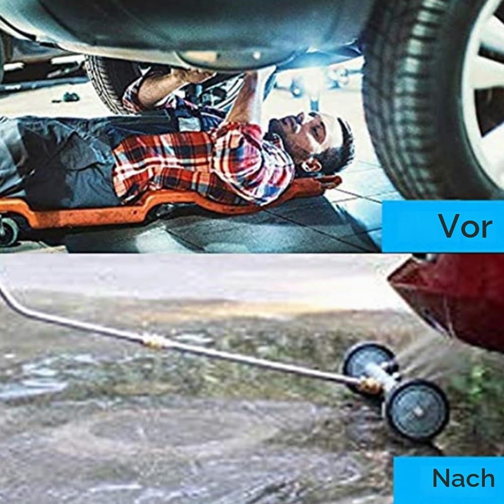 Hochdruckreiniger AutowäSche Fahrgestellwaschanlage Wasserbesen mit 45-Grad-Winkelstange Unterwagenr