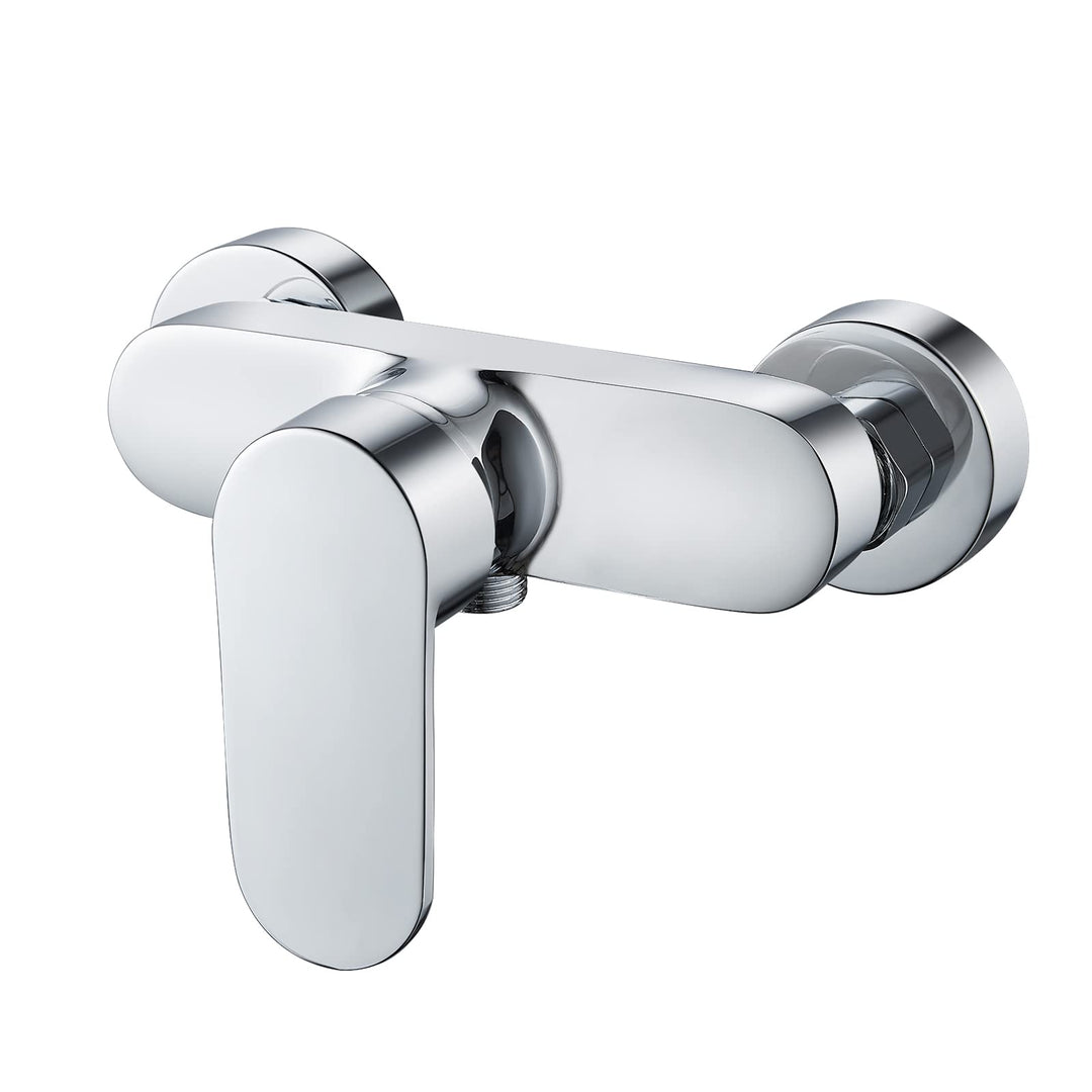 Duscharmatur Einhebelmischer, Mischbatterie für Dusche Wandmontage, Brausearmatur Aufputz Bad, G ½ W