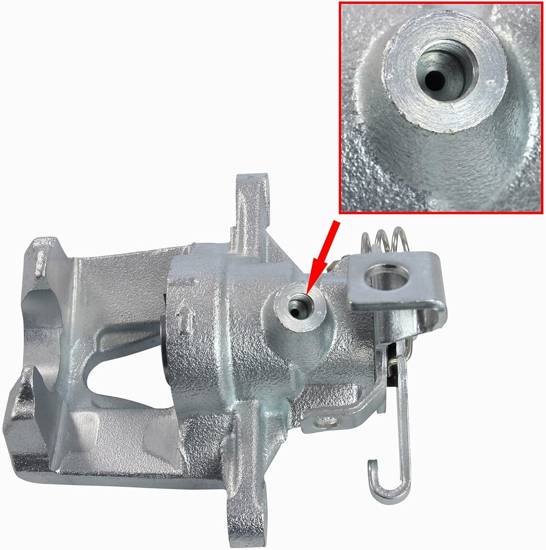 ATEC Germany 1x Bremssattel hinten links Bremszange Faustsattel ohne Halter, Kompatibel mit NISSAN N