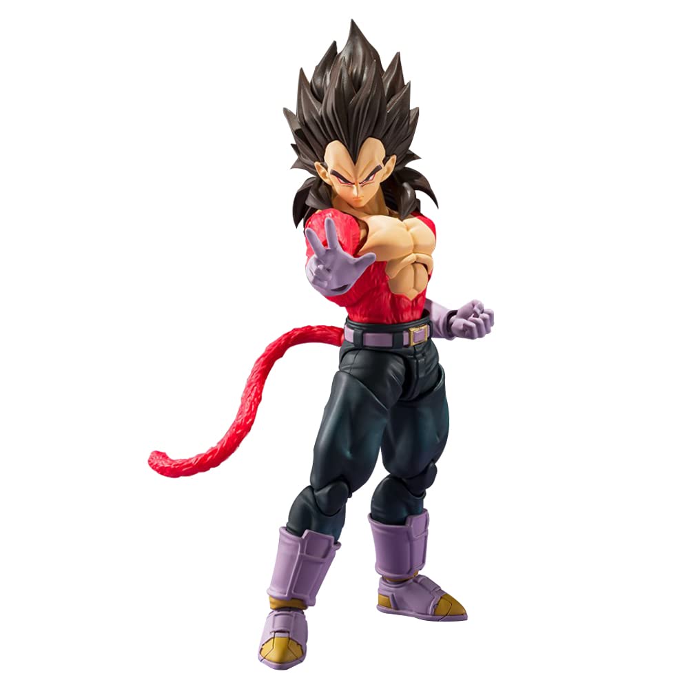 Tamashi Nations - Dragon Ball GT - Super Saiyan 4 Vegeta, Bandai Spirits S.H.Figuarts Rot, Schwarz,