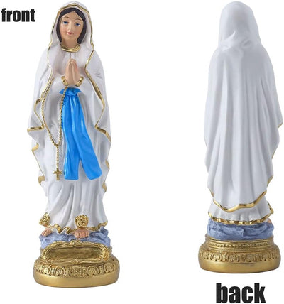 Lourdes Jungfrau Maria Statue, 5.7 inch katholische Gesegnete Jungfrau Maria Statuen, katholisches G