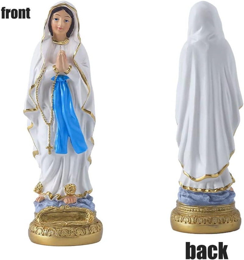 Lourdes Jungfrau Maria Statue, 5.7 inch katholische Gesegnete Jungfrau Maria Statuen, katholisches G