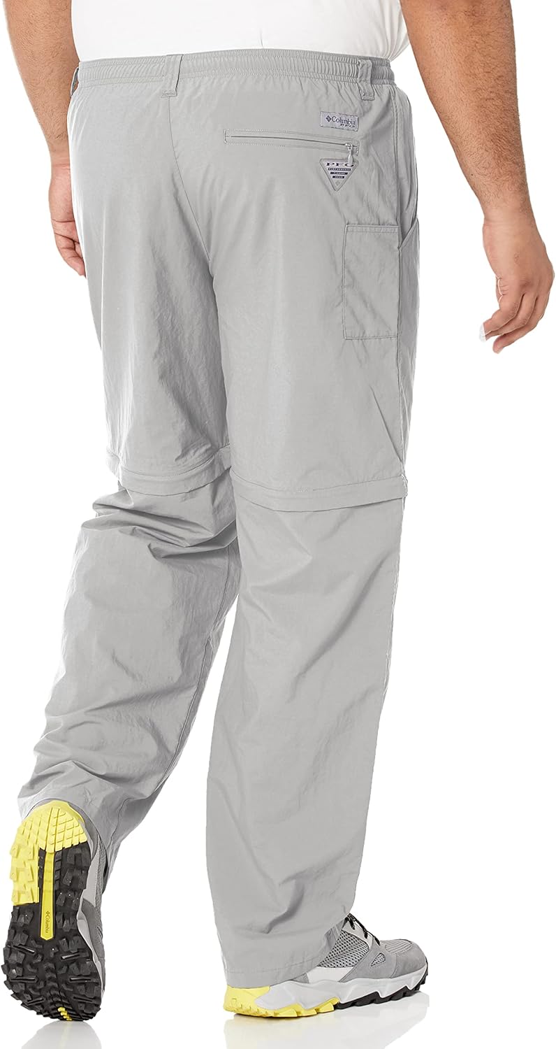 Columbia Herren Backcast Convertible Hose Wanderhose L Cool Grey, L Cool Grey