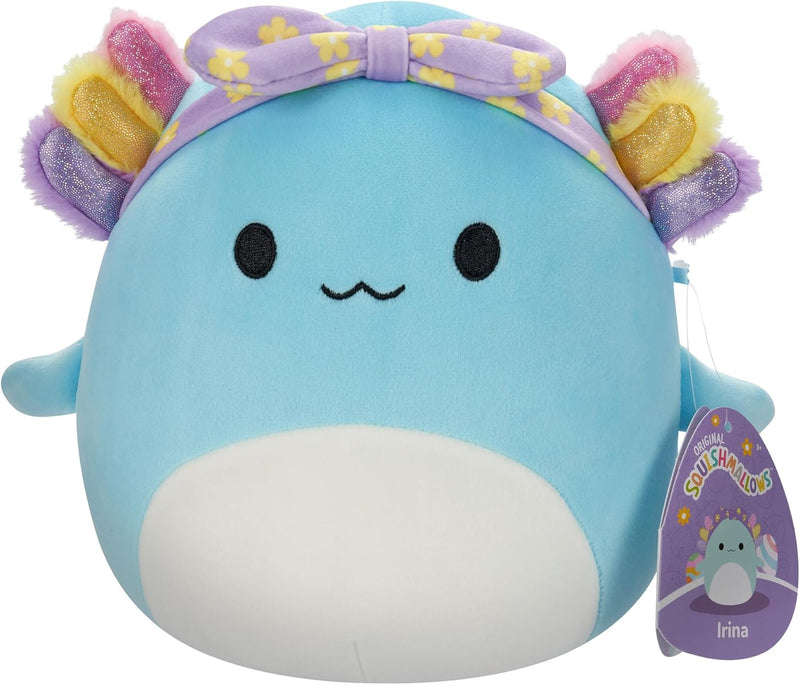 Squishmallows SQER00859 - Irina das Axolotl 19 cm, offizielles Jazwares Plüsch, superweiches Kuschel