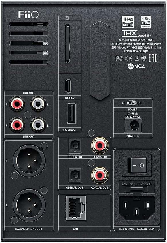 FiiO R7 Desktop Streaming Player und DAC/Amp, mit Bluetooth