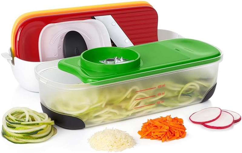 OXO GG SPIRALIZE GRATE & SLICE SET, Grate & Slice Set