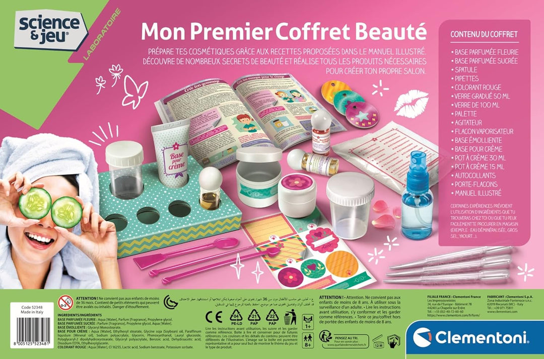 Clementoni Science & Jeu-Mon Premier Beauté-Set, 52348, Mehrfarbig