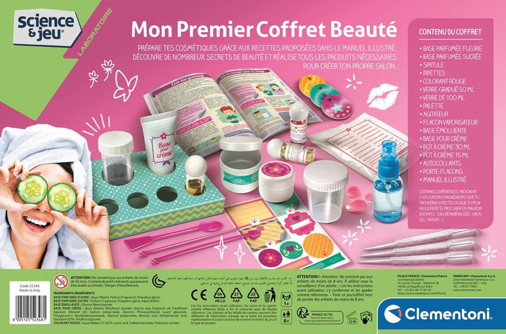 Clementoni Science & Jeu-Mon Premier Beauté-Set, 52348, Mehrfarbig