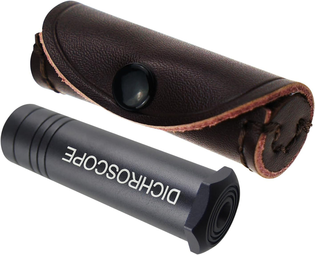 60mm Lupe Calcit Dichroskop zwei Pleochroic Farben Edelstein Identifikation Lupe für Edelsteine Schm