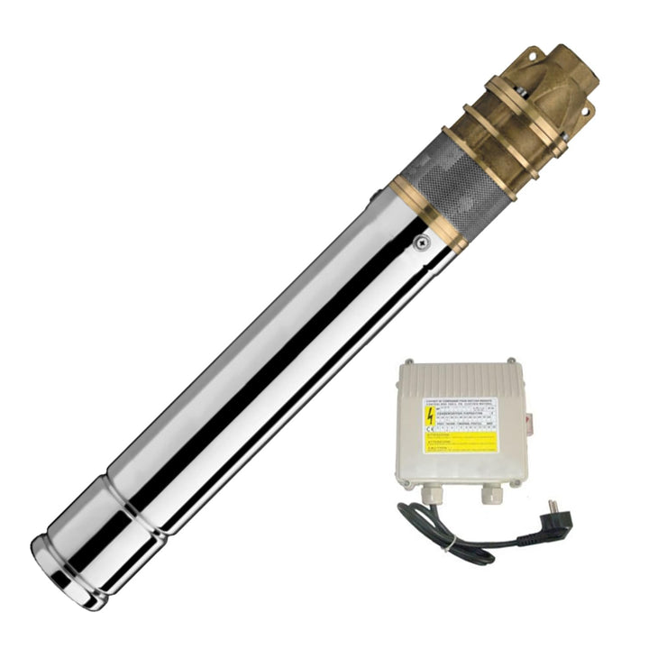 BRUNNENPUMPE TIEFBRUNNENPUMPE 3" 750Watt SANDVERTRÄGLICHE TAUCHPUMPE IMPELLERPUMPE TAUCHDRUCKPUMPE P