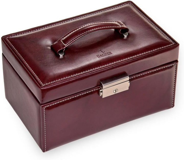 Schmuckkasten Elly florage/bordeaux