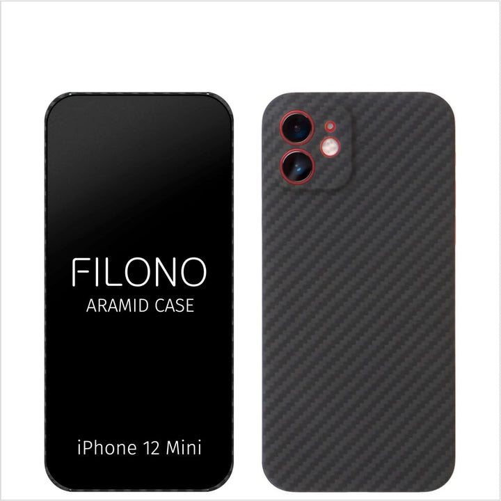 FILONO Ultradünne Hülle für iPhone 12 Mini aus Aramidfasern iPhone 12 Mini ARAMID Case, iPhone 12 Mi