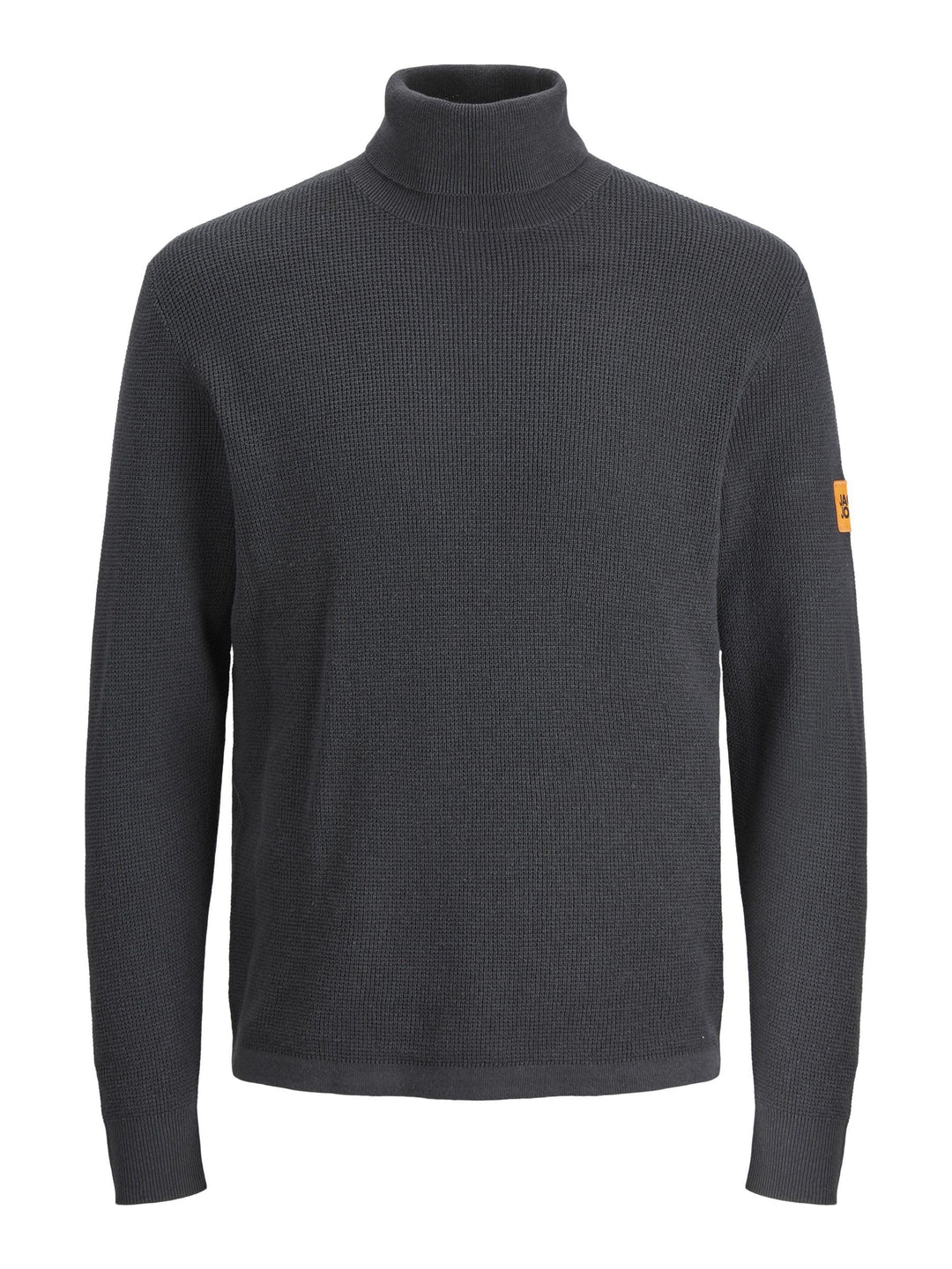 JACK & JONES Male Rollkragenpullover Einfarbig Rollkragenpullover L Grau, L Grau
