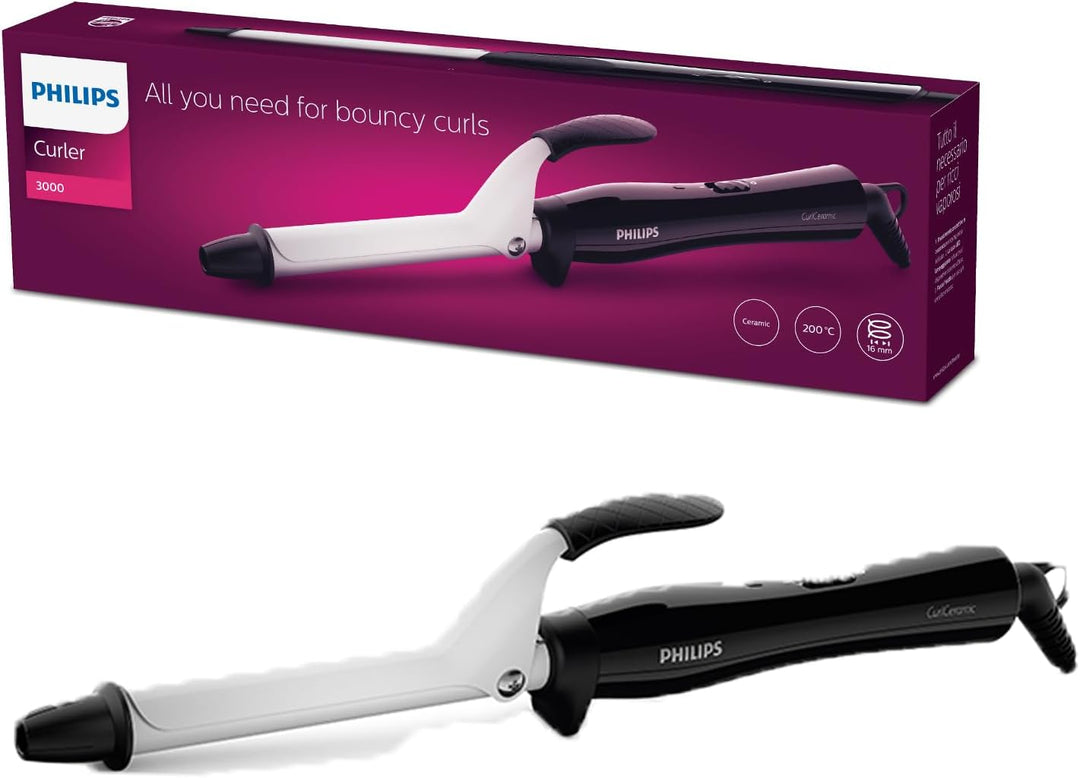Philips StyleCare Essential Lockenstab für lebendige Locken mit Sprungkraft (Modell BHB862/00)