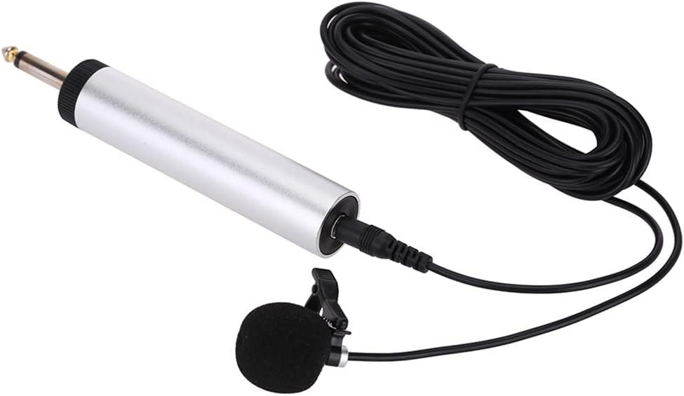Mini Portable verdrahtet Elektret Kondensator Clip-on Musikinstrument Mic Ansteckmikrofon für Gitarr