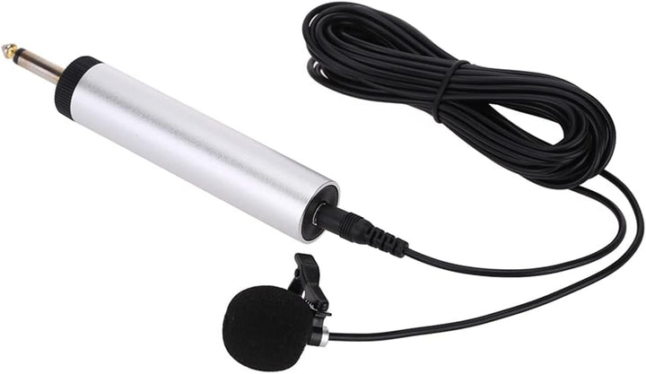 Mini Portable verdrahtet Elektret Kondensator Clip-on Musikinstrument Mic Ansteckmikrofon für Gitarr