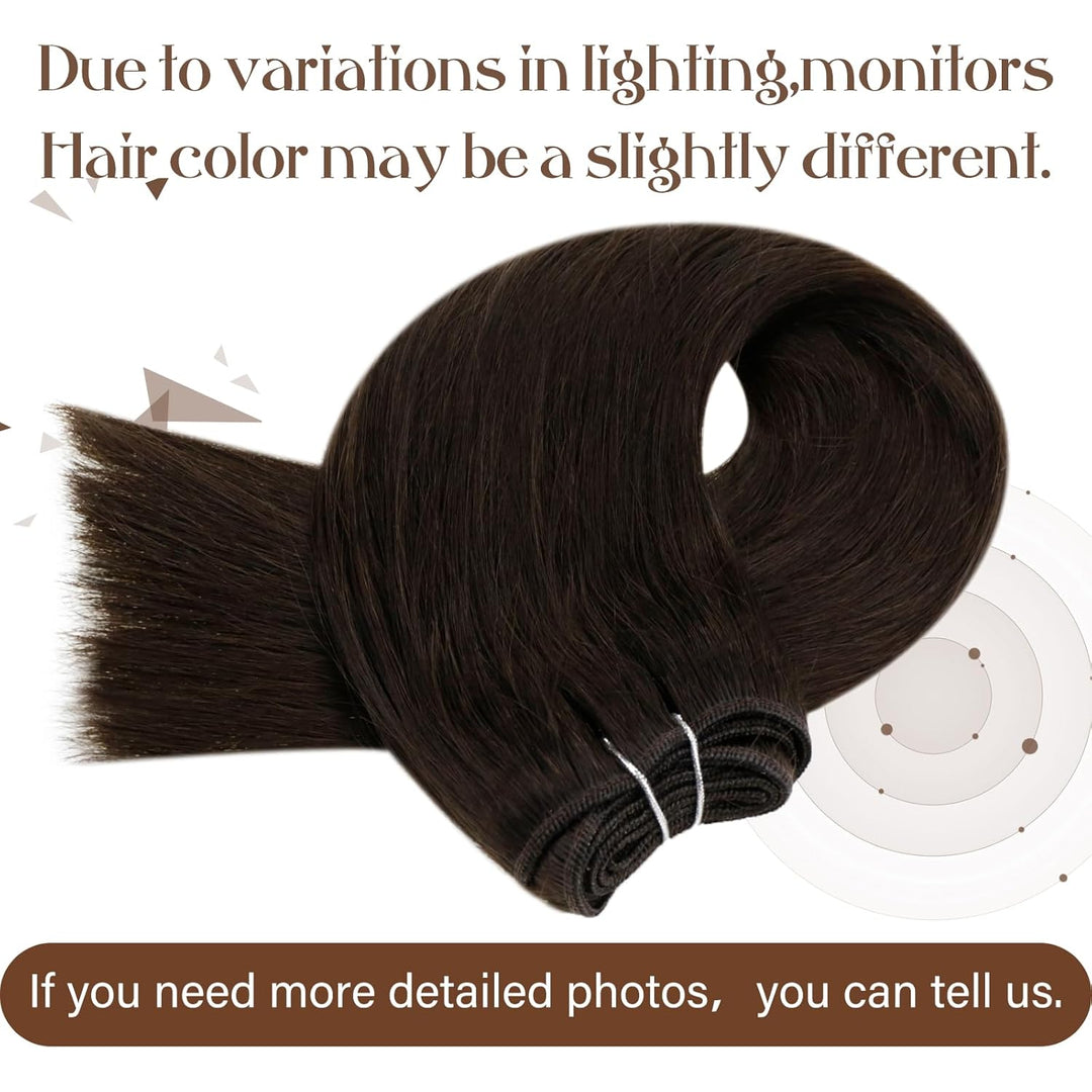 Hetto Braun Echthaar Tressen Extensions Remy Tressen Echthaar Extensions Naturlich Tressen Echthaar