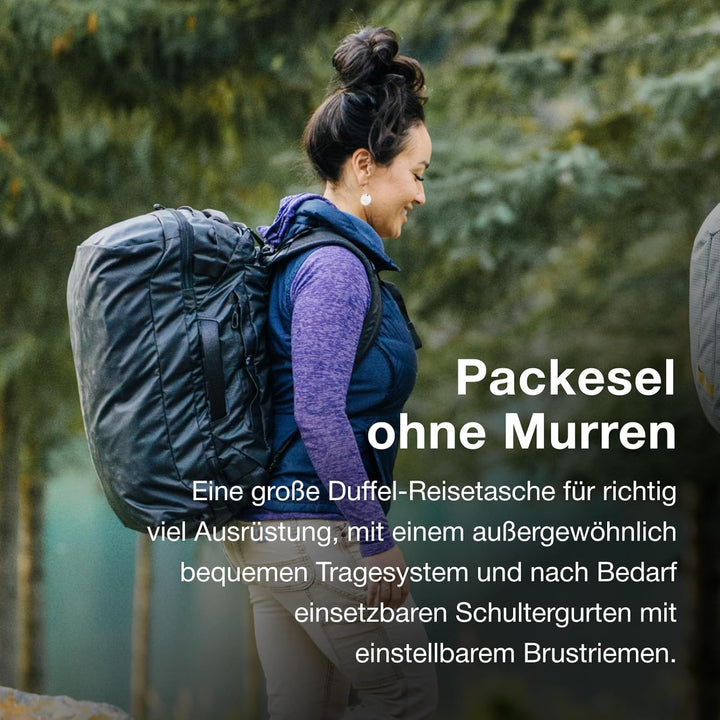 Osprey Unisex – Erwachsene Transporter 40 Duffel Bag Einheitsgrösse Blue Flame/Scoria Blue, Einheits