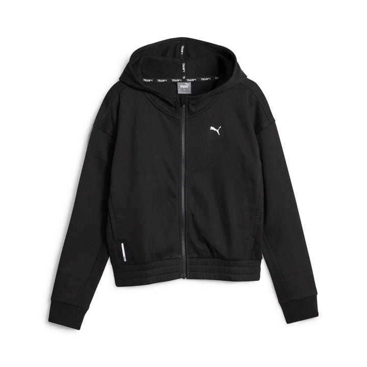 PUMA Damen Train Favorite Fleece Full Zip, Puma Schwarz