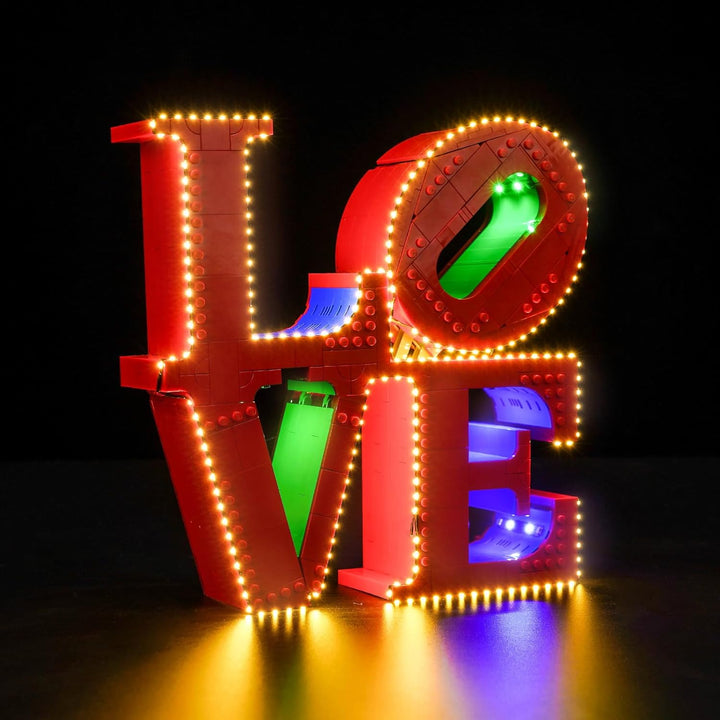 BrickBling Licht-Kit Kompatibel mit Lego Love 31214 (Kein Modell), Led Beleuchtungs Set Compatible w