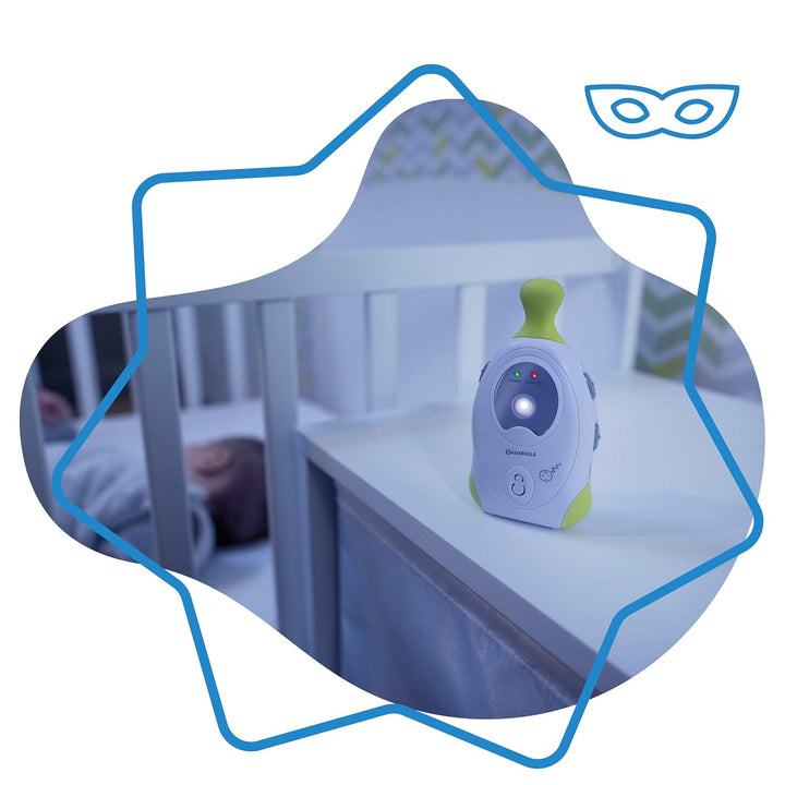 Badabulle B014010 Babyphone Online 300m+, weiss Babyphone Baby Online 300