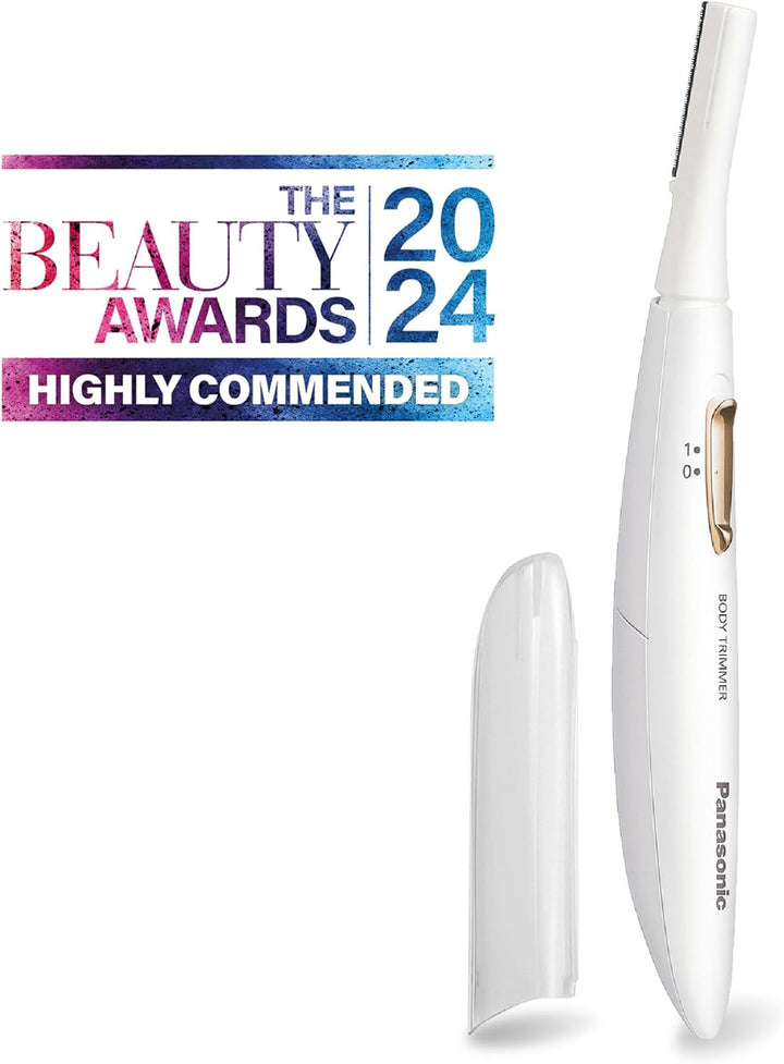 Panasonic ES-WR51 Kompakter Body-Trimmer, Haarentferner für Frauen, Damenrasierer, trocken, Batterie