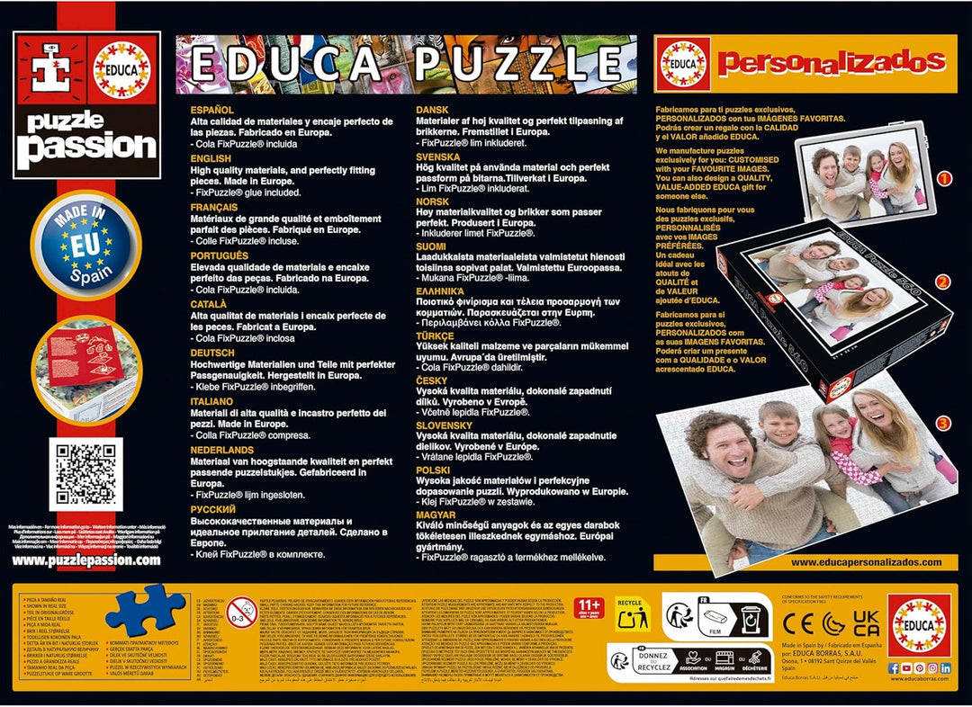 Educa - 2 Puzzle 500 Teile | Puzzle Disney Stitch für Kinder ab 11 Jahren | Kinderpuzzle (19732)