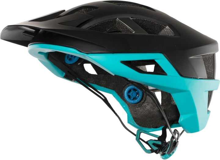 Leatt Trail-MTB-Helm DBX 2.0 Granite/Teal Schwarz Türkis L, Schwarz Türkis L