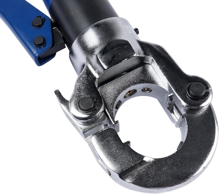 360° Hydraulisches Krimptool für Kupferrohre (12, 15, 18, 22, 28 mm) und PEX-AL-PEX Rohre (16, 20, 2