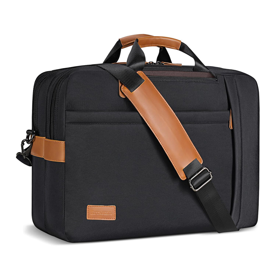 ESTARER Umwandelbar Rucksack Laptoptasche Umhängetasche Herren 17/17,3 Zoll Multifunktions Nylon Tas