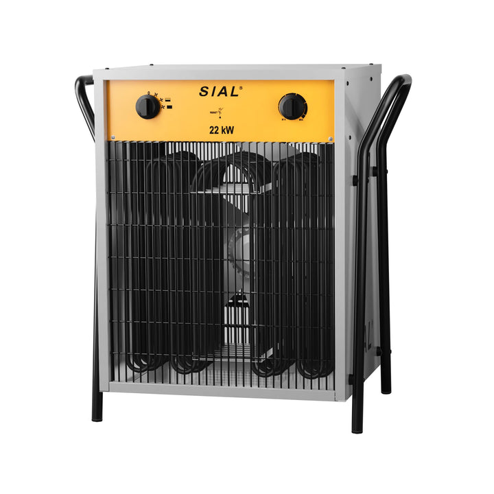 SIAL Heizgebläse 22000W - Elektroheizer Heizlüfter - Bauheizer Bautrockner - Industrielle Heizstrahl