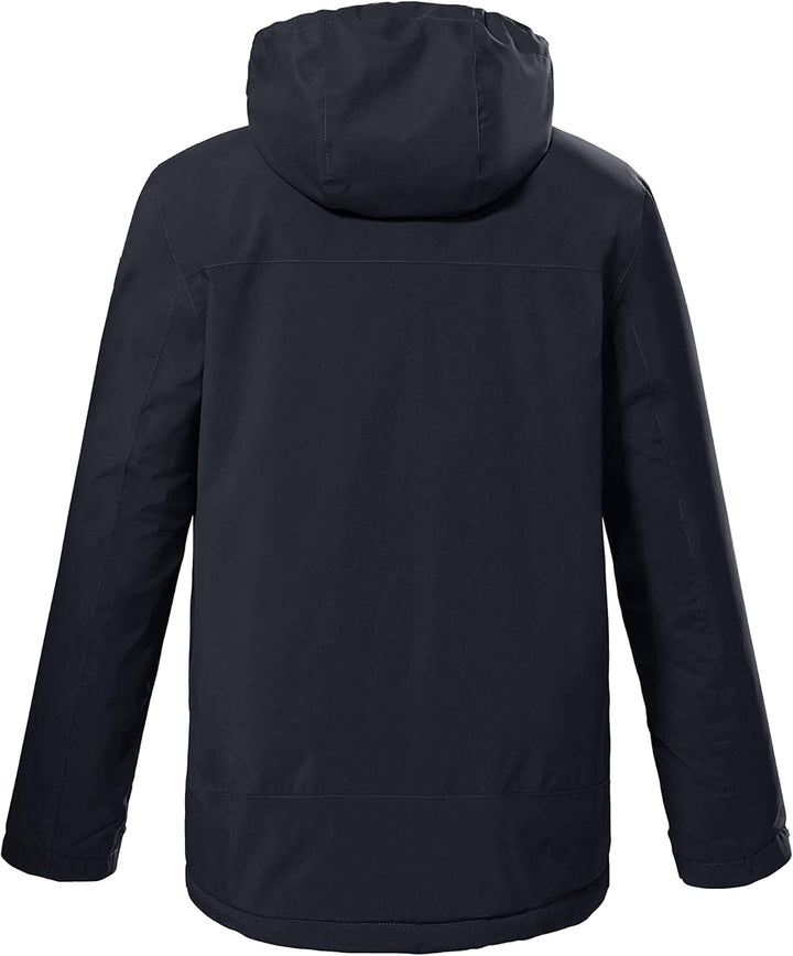 Killtec Herren Kow 68 Mn Jckt Outdoorjacke/Funktionsjacke mit einrollbarer Kapuze S dunkelnavy, S du