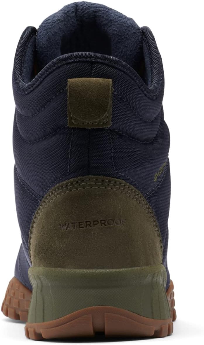Columbia Fairbanks WP Omni-Heat wasserdichte Schneestiefel für Herren 40 EU Abyss X Dark Adobe, 40 E