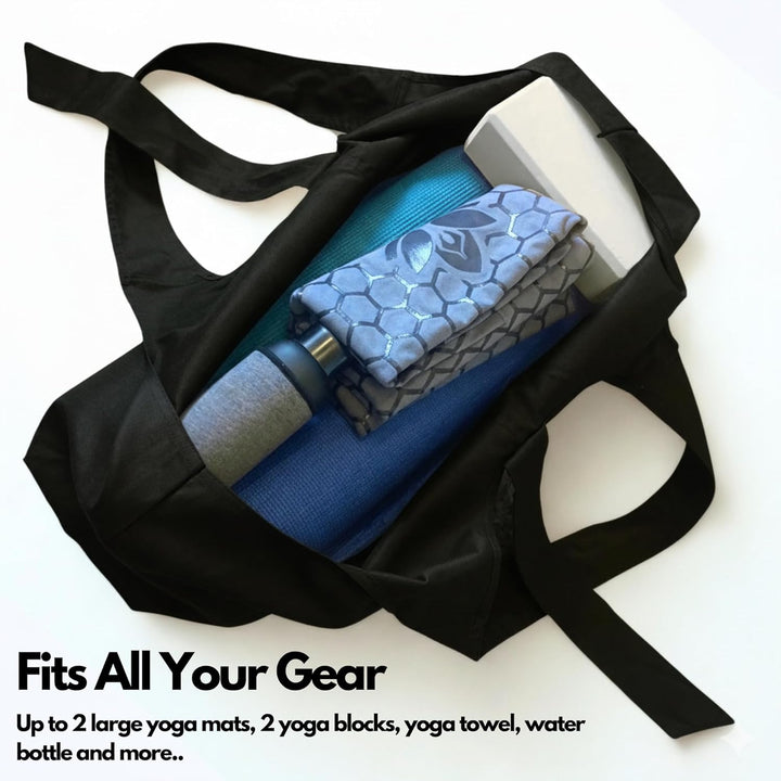 Yogiii Yogatasche YogiiiTotePro | Die Originale Yoga Tasche | Yogatasche Für Matte Und Zubehör | Yog