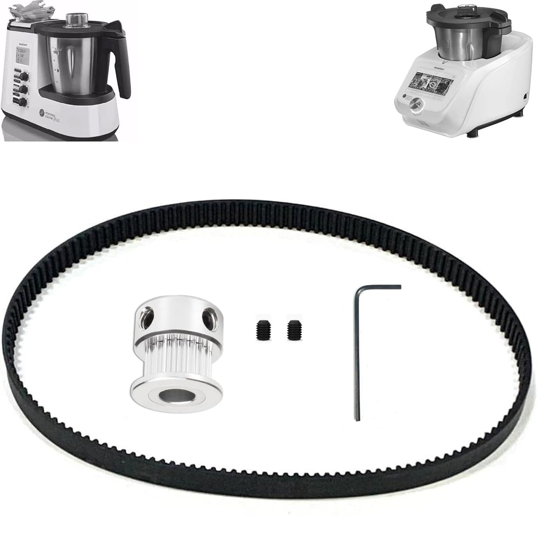 Riemen + Getriebe für Küchenmaschine Monsieur Cuisine Connect/Plus/Smart Silvercrest LIDL