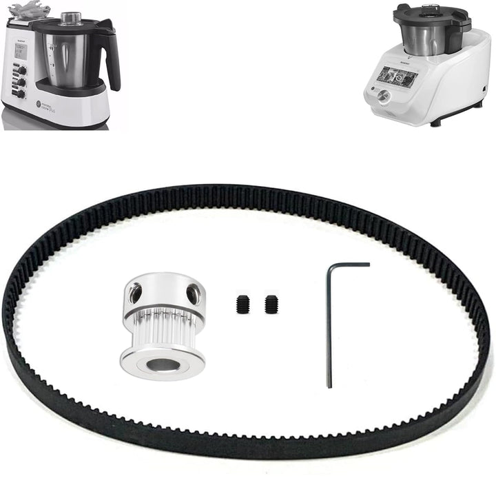 Riemen + Getriebe für Küchenmaschine Monsieur Cuisine Connect/Plus/Smart Silvercrest LIDL