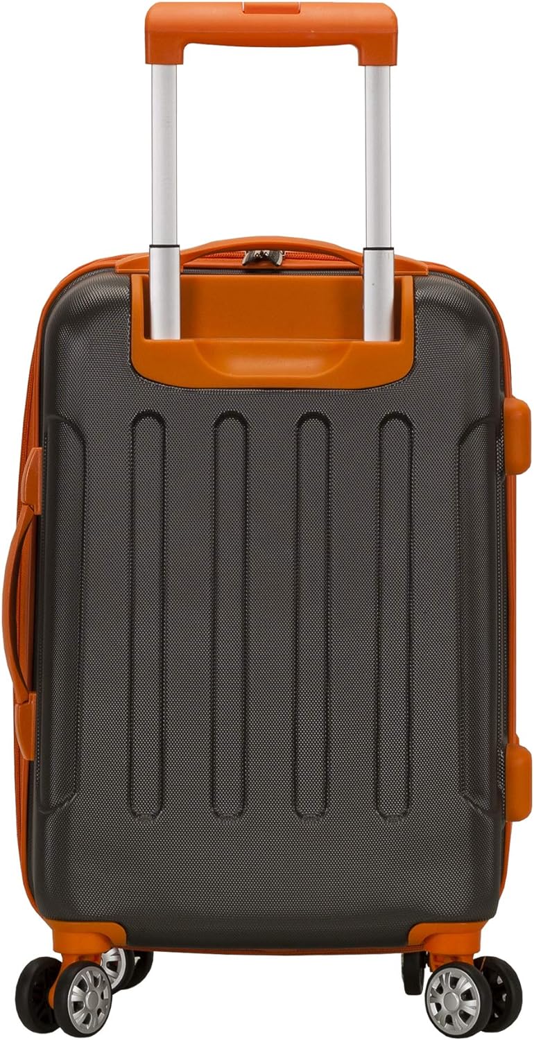 Rockland London Hardside Spinner Rad Gepäck, Dunkelgrau, Carry-On 20-Inch, London Hartschalen-Koffer