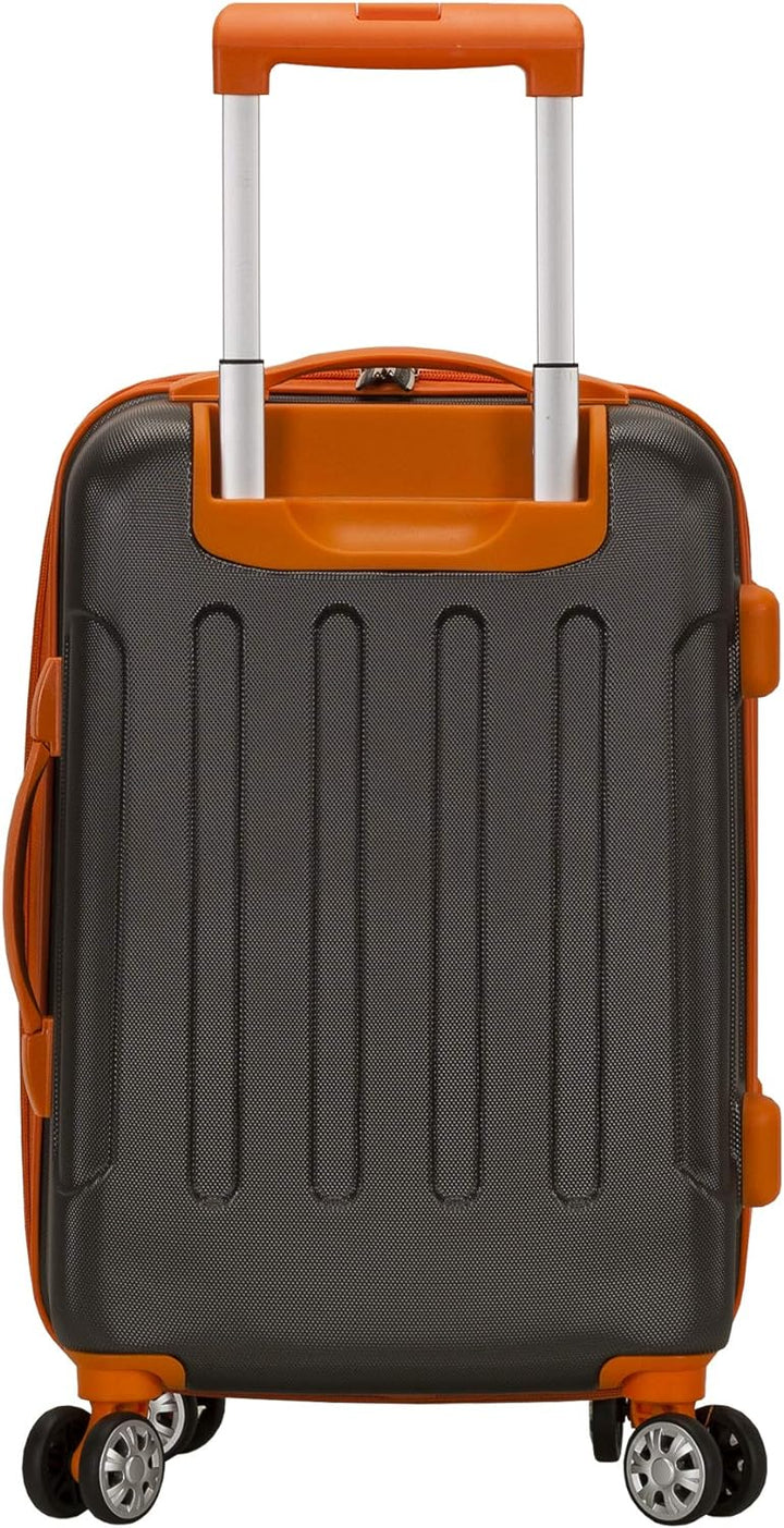 Rockland London Hardside Spinner Rad Gepäck, Dunkelgrau, Carry-On 20-Inch, London Hartschalen-Koffer