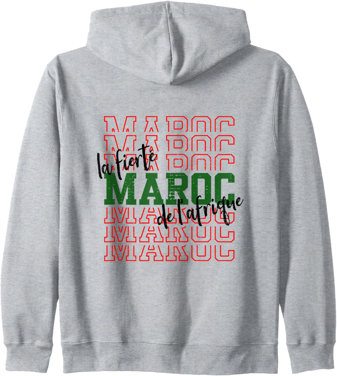Maroc la fierte de l´afrique Kapuzenjacke
