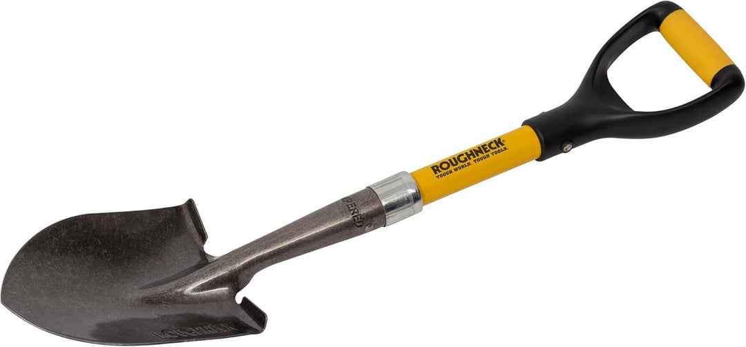 Roughneck Micro Schaufel (690 mm, zum Graben / Schaufeln auf engstem Raum, Klinge aus Karbonstahl, w